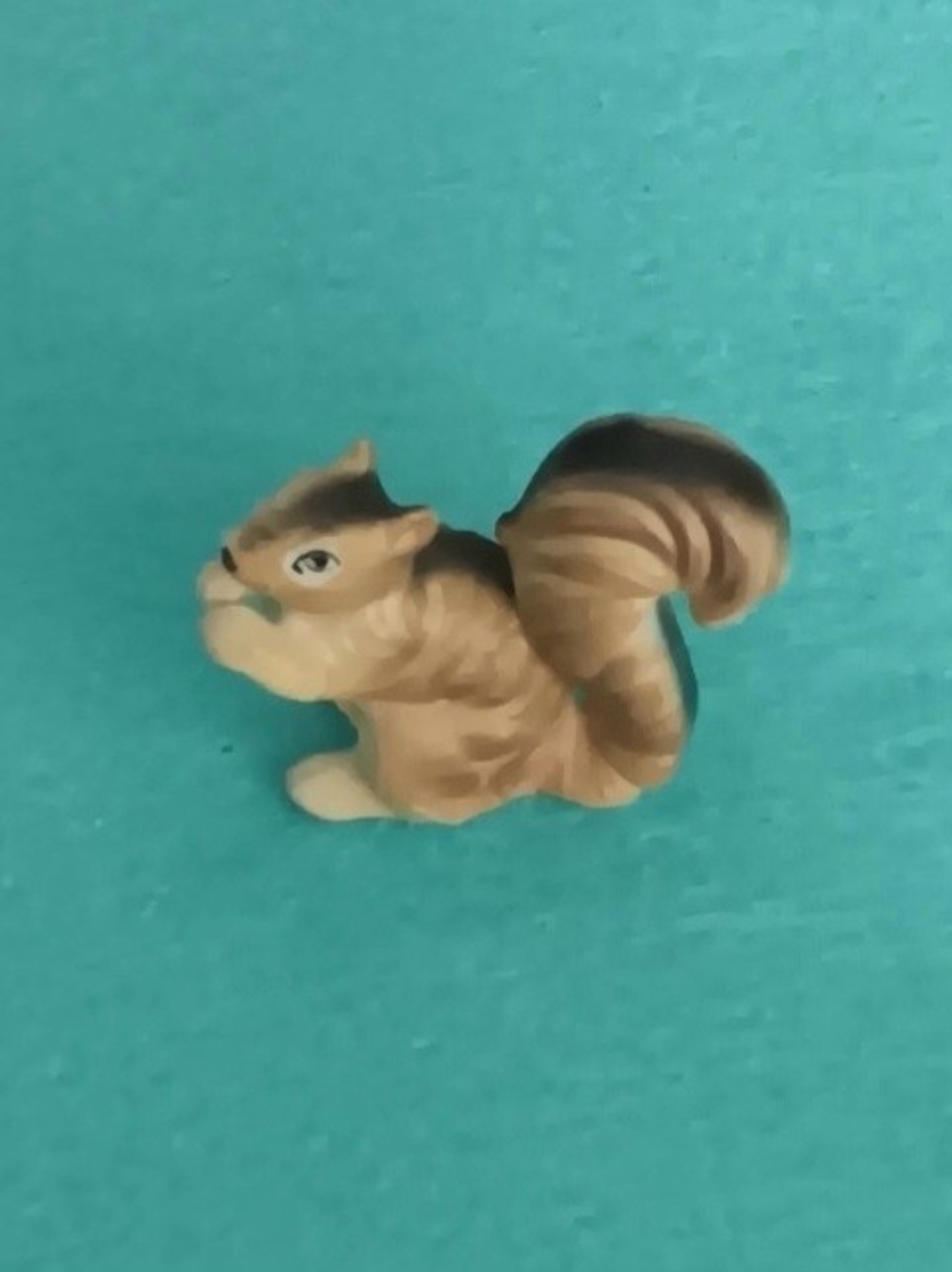 Brown Squirrel Figurine for Small Pet Habitats
